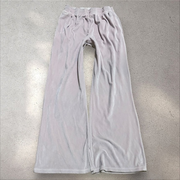 Bratz Dusty Pink Velvet Pants w/ Rhinestoned Details - Picture 2 of 7